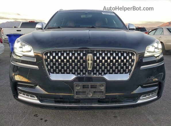 5LM5J9XC7LGL29502 2020 LINCOLN AVIATOR Black Front view