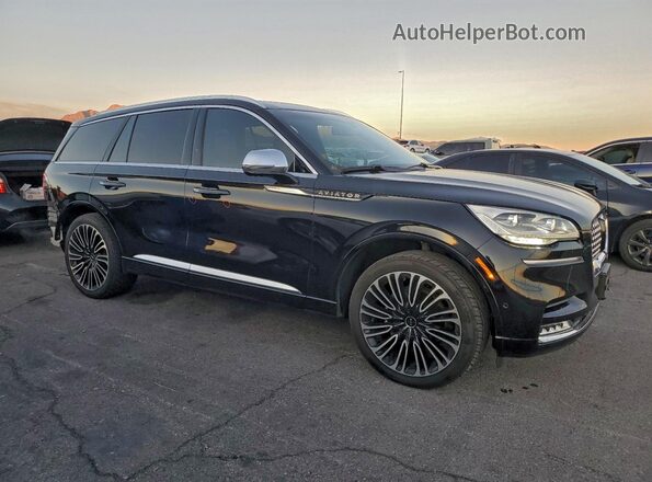 5LM5J9XC7LGL29502 2020 LINCOLN AVIATOR Black Front right
