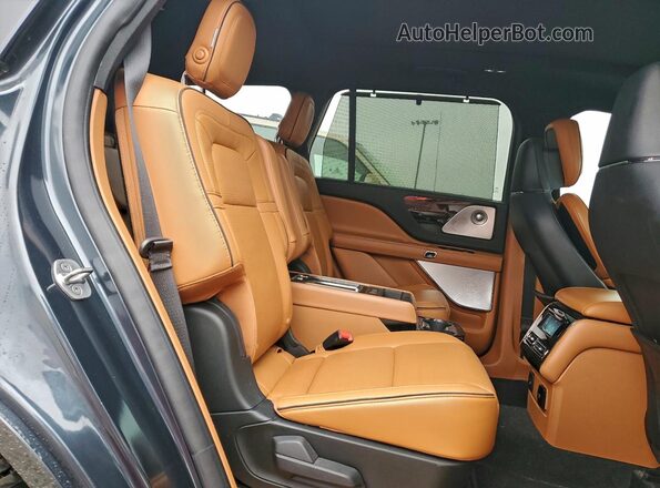 5LM5J9XC9LGL37682 2020 LINCOLN AVIATOR Charcoal Vista interior trasera