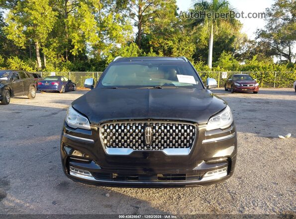 5LM5J9XCXMGL06815 2021 LINCOLN AVIATOR Black Вид щитка приладів
