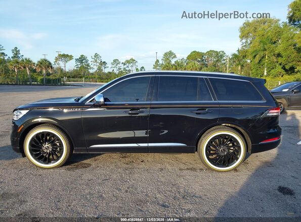 5LM5J9XCXMGL06815 2021 LINCOLN AVIATOR Black Панорамний вид салону 360°