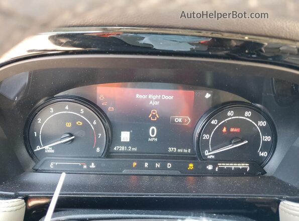 5LMCJ1C92MUL01399 2021 LINCOLN CORSAIR White Вид щитка приладів