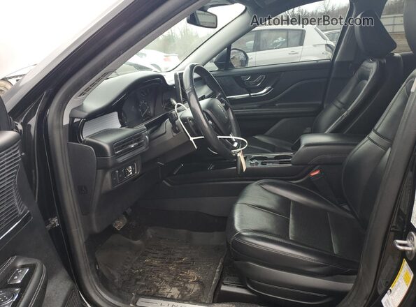 5LMCJ1D93MUL10546 2021 LINCOLN CORSAIR Black Вид салону спереду