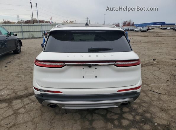 5LMCJ1D9XMUL07420 2021 LINCOLN CORSAIR White Вид ззаду