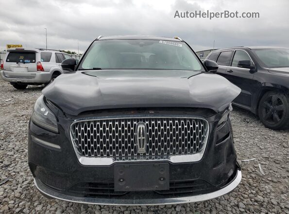 5LMCJ2C92MUL18189 2021 LINCOLN CORSAIR Black Widok z przodu
