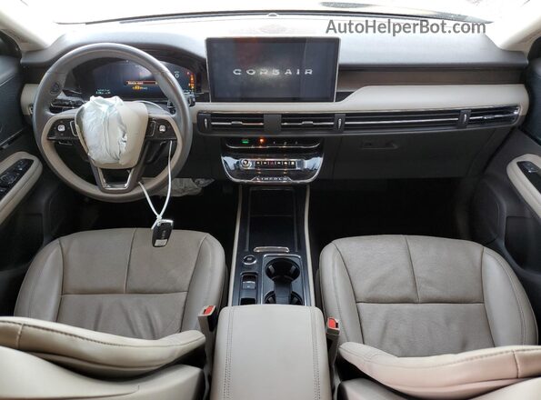 5LMCJ2CA6PUL09722 2023 LINCOLN CORSAIR Blue Вид панелі приладів