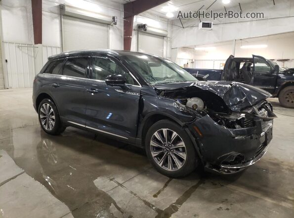 5LMCJ2D94MUL14756 2021 LINCOLN CORSAIR Blue Передня права чверть