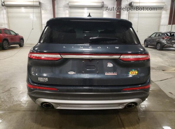 5LMCJ2D94MUL14756 2021 LINCOLN CORSAIR Blue Вид ззаду