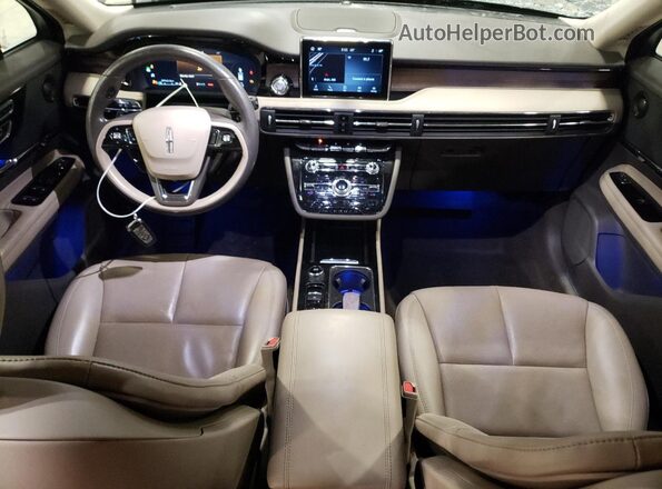 5LMCJ2D94MUL14756 2021 LINCOLN CORSAIR Blue Вид панелі приладів