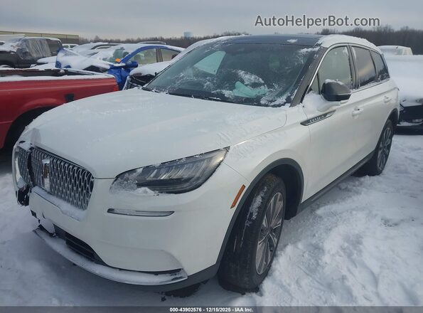 5LMCJ2D94NUL30439 2022 LINCOLN CORSAIR White Передня ліва чверть