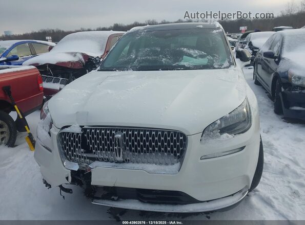 5LMCJ2D94NUL30439 2022 LINCOLN CORSAIR White Вид щитка приладів