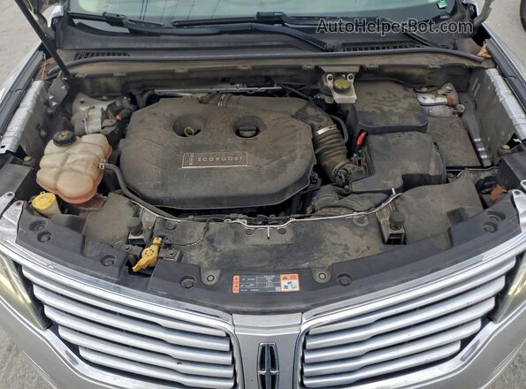 5LMCJ3C91GUJ03171 2016 LINCOLN MKC Серебряный Вид подкапотного пространства