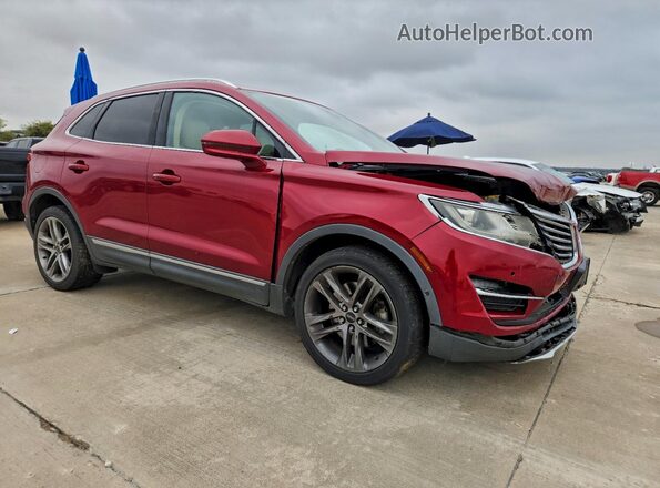 5LMCJ3D99GUJ27099 2016 LINCOLN MKC Maroon Передня права чверть
