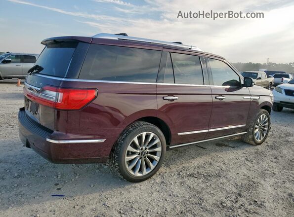 5LMJJ2HT1JEL05368 2018 LINCOLN NAVIGATOR Burgundy 