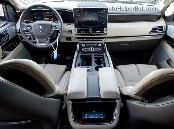 5LMJJ2LGXPEL09907 2023 LINCOLN NAVIGATOR White Widok deski rozdzielczej