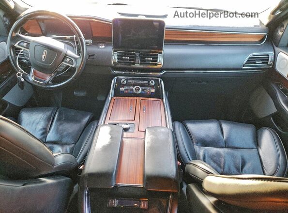 5LMJJ2LT2JEL11574 2018 LINCOLN NAVIGATOR Black Vista del salpicadero