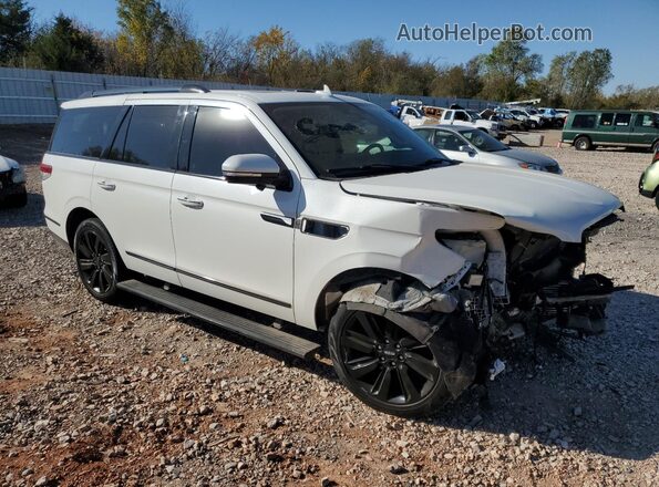 5LMJJ2LT2NEL13850 2022 LINCOLN NAVIGATOR White Delantero derecho