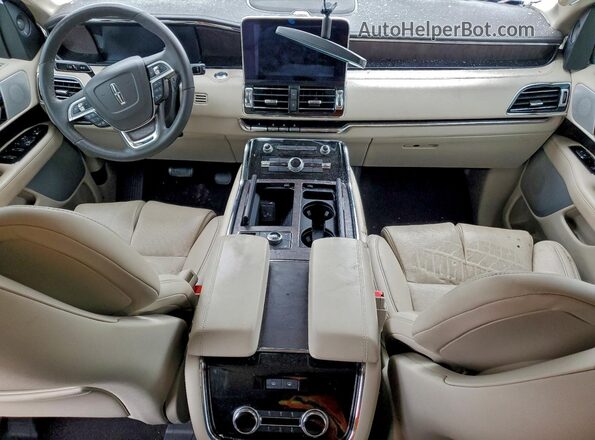 5LMJJ2LT3LEL15281 2020 LINCOLN NAVIGATOR White Dashboard view