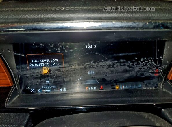 5LMJJ2LT6LEL06137 2020 LINCOLN NAVIGATOR Черный Вид щитка приборов