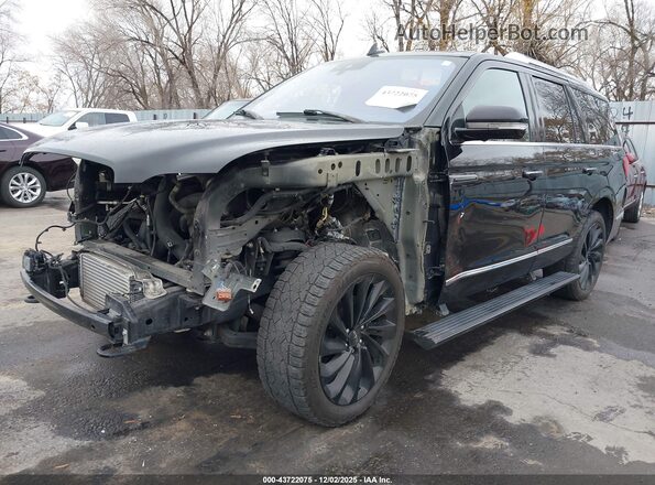 5LMJJ2LT6LEL11967 2020 LINCOLN NAVIGATOR Black Передня ліва чверть
