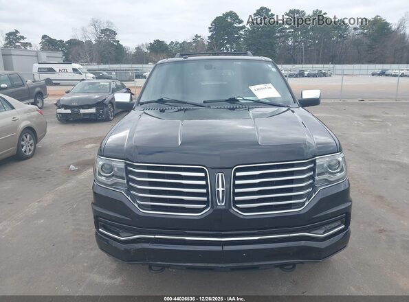 5LMJJ3HT1HEL04382 2017 LINCOLN NAVIGATOR L Black ხელსაწყოთა პანელის ხედი
