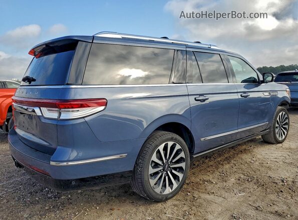 5LMJJ3LG6PEL06444 2023 LINCOLN NAVIGATOR Blue Trasero derecho