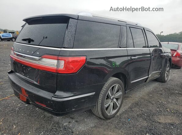 5LMJJ3LT2KEL10657 2019 LINCOLN NAVIGATOR Black Հետևի աջ