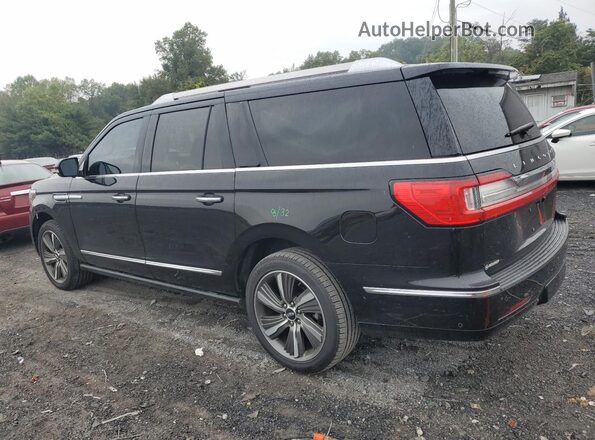 5LMJJ3LT2KEL10657 2019 LINCOLN NAVIGATOR Black Հետևի ձախ
