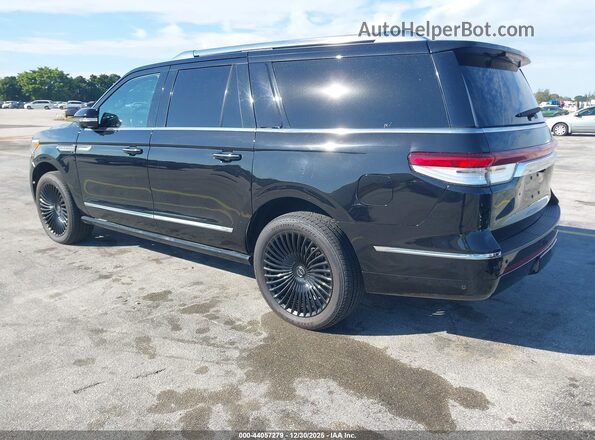5LMJJ3NT6NEL02417 2022 LINCOLN NAVIGATOR Черный Задняя левая четверть