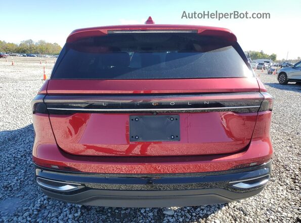 5LMPJ8JAXRJ840692 2024 LINCOLN NAUTILUS Red Հետևի տեսք