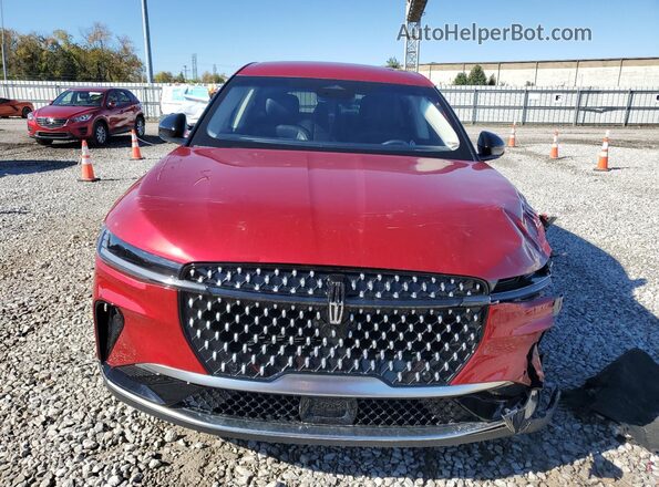 5LMPJ8JAXRJ840692 2024 LINCOLN NAUTILUS Red Դիմացի տեսք