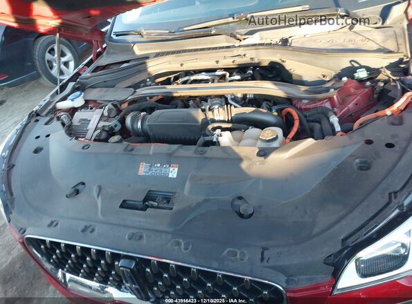 5LMYJ8XY9MNL00809 2021 LINCOLN AVIATOR Red Вид ззаду