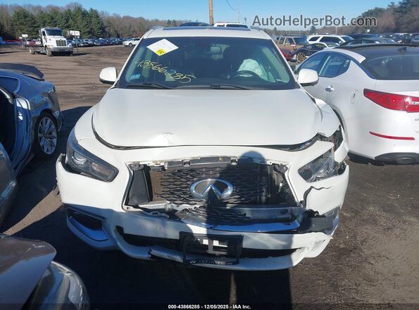 5N1AL0MM1GC519667 2016 INFINITI QX60 Белый Вид задней части салона