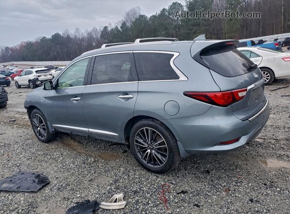 5N1AL0MM9GC519464 2016 INFINITI QX60 Синий Задняя левая четверть