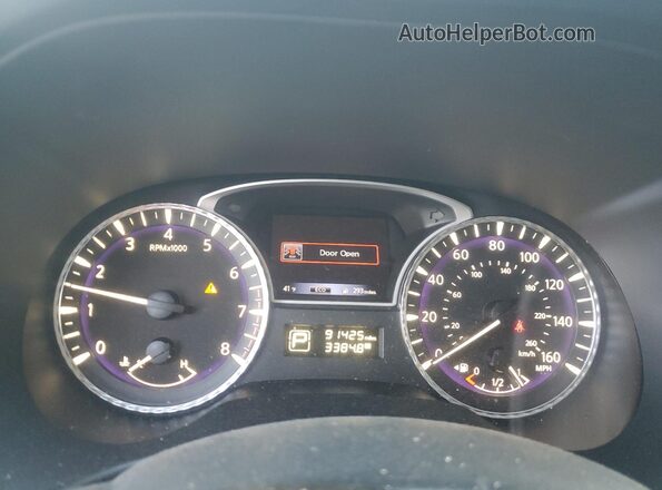 5N1AL0MM9GC525586 2016 INFINITI QX60 Black Widok zestawu wskaźników