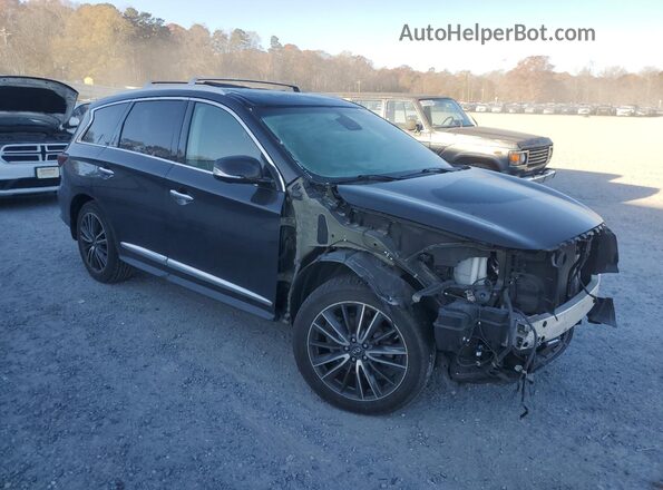 5N1AL0MM9GC525586 2016 INFINITI QX60 Black Przód prawy