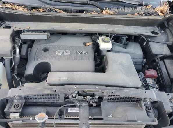 5N1AL0MM9GC525586 2016 INFINITI QX60 Black Widok komory silnika
