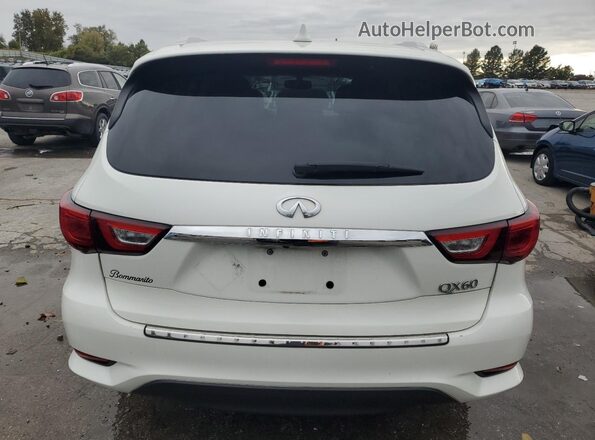 5N1AL0MMXGC519652 2016 INFINITI QX60 White Rear view