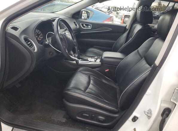 5N1AL0MMXGC519652 2016 INFINITI QX60 White Front interior view