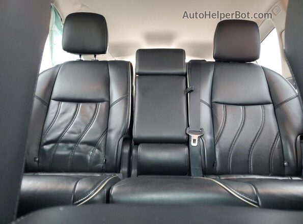 5N1AL0MMXGC519652 2016 INFINITI QX60 White Rear seats view