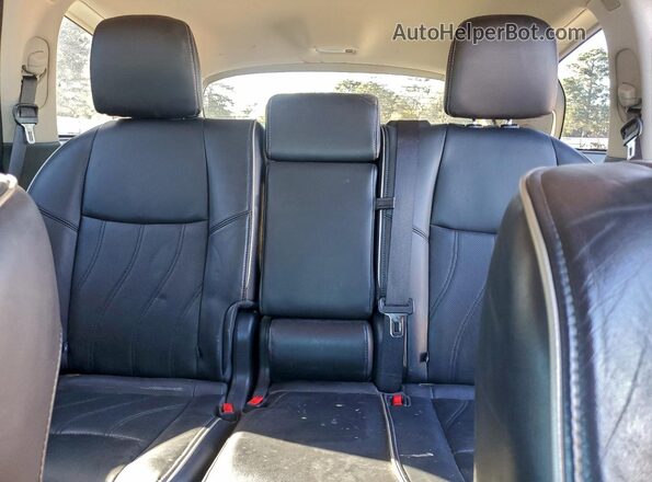 5N1AL0MN1GC524764 2016 INFINITI QX60 Black Vista de los asientos traseros
