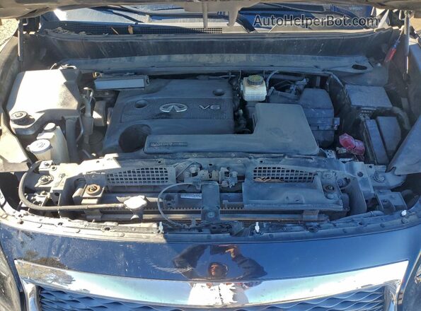 5N1AL0MN1GC524764 2016 INFINITI QX60 Black Vista del compartimento del motor