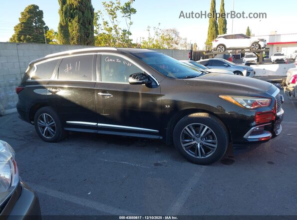 5N1AL0MN2GC520352 2016 INFINITI QX60 Black Rear interior view