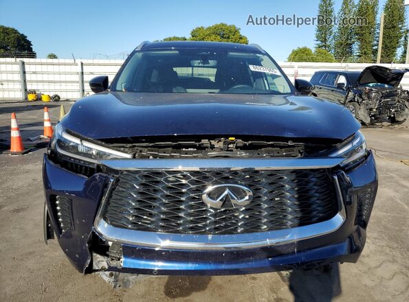 5N1AL1FR3SC352901 2025 INFINITI QX60 Blue Vista frontal