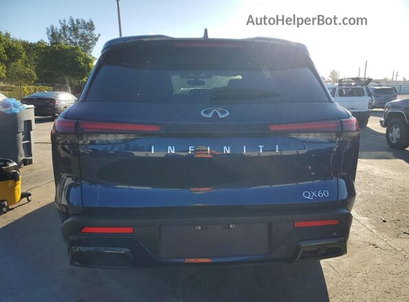 5N1AL1FR3SC352901 2025 INFINITI QX60 Blue Vista trasera