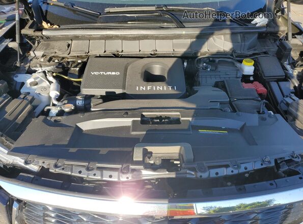 5N1AL1FR3SC352901 2025 INFINITI QX60 Blue Vista del compartimento del motor