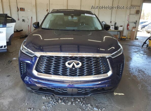 5N1AL1FR4SC334570 2025 INFINITI QX60 Blue წინა ხედი