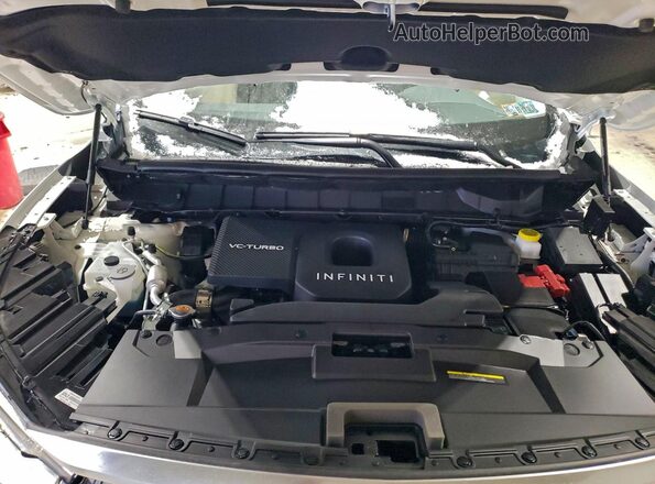 5N1AL1FS7TC344014 2026 INFINITI QX60 White Вид підкапотного простору