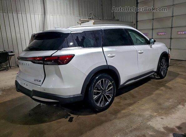 5N1AL1FS7TC344014 2026 INFINITI QX60 White Задня права чверть