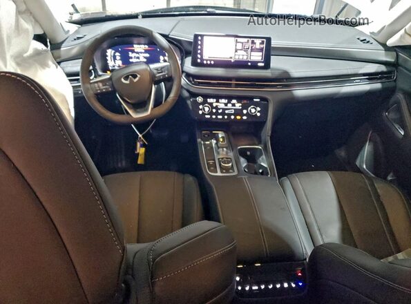 5N1AL1FS7TC344014 2026 INFINITI QX60 White Вид панелі приладів